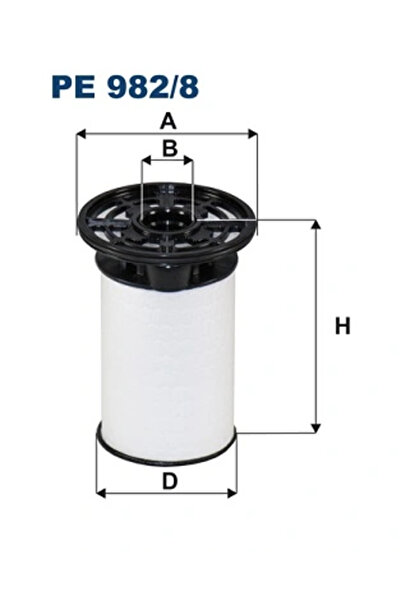 Filtron Filtru Combustibil Alfa Romeo Giulia Citroen Jumper 2 Platou / Sasiu