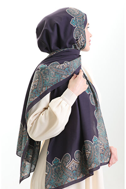 sefamerve Karaca Cotton Shawl 82004-05 Purple