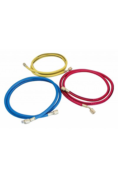 SATRA Set furtunuri de agent frigorific pentru freon 1/4", 1,5 m, 3 bucăți, S-3 AH 15