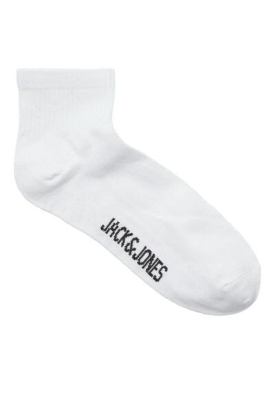 Jack & Jones Jack Jones Leon Short Tenis 3 Lü Paket Erkek Çorap 12257150