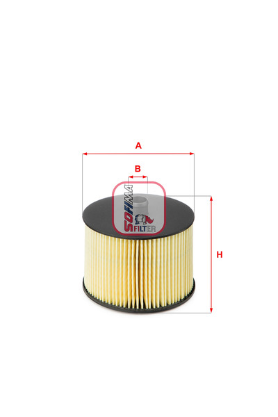 SOFIMA Filtru Combustibil Citroen C4 1/C4 Grand Picasso 1/C4 Picasso 1 Microb...