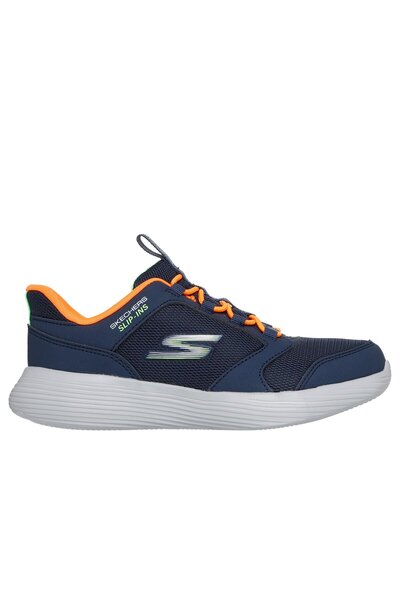 SKECHERS Pantofi copii baieti sport GO RUN 400 V2 TURBO BRISK 403899L-NAVY/ORANGE-32