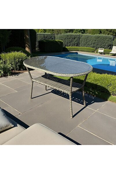 MY WORLD GARDEN OVAL RATTAN MASA