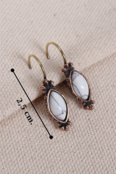 Süspüs Accessories Havlit Stone Authentic Earrings