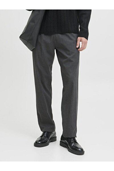 Jack & Jones Erkek Gri2 Jpstkane Edwin Jogger Noos Pantolon 12268303-Castlerock