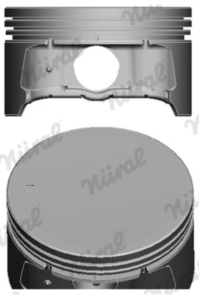 NÜRAL Piston Ford C-Max/Fiesta 5/Focus 2 Ford Australia Fiesta/Focus
