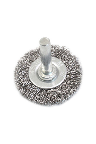 SATRA Perie disc de sârmă cu tijă, 65 x 6 mm, S-65 SB 6