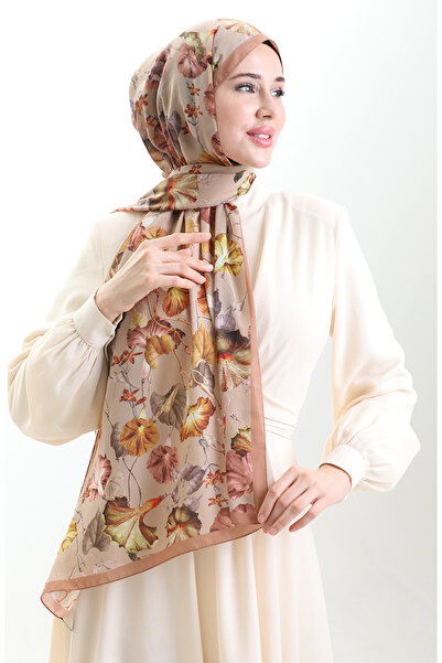 sefamerve Σάλι από βαμβάκι Karaca 82006-06 Καραμέλα Μουστάρδα