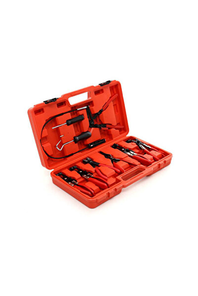 Kraft&dele 9-piece pliers, clamps and hose clamps set KD 10513