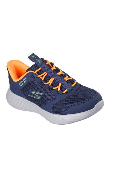 SKECHERS Pantofi copii baieti sport GO RUN 400 V2 TURBO BRISK 403899L-NAVY/ORANGE-32