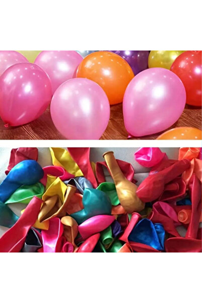OEM Set of 100, Colorful latex balloons