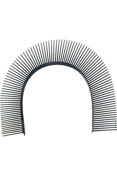 Raco Plastic Bird Spike 1 Meter - Pigeon Spikes for Outdoor Flexible Roof & Wall (100, BLACK)