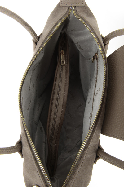 Ziya , Women's Genuine Leather Shoulder and Hand Bag 153979Z5017 Sand