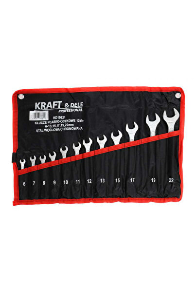 Kraft&dele Set de 12 chei fixe, KD 10921, 6-13, 15, 17, 19, 22 mm