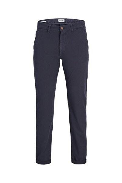 Jack & Jones Ανδρικό παντελόνι Navy Blue Jpstmarco Jjsouth Chino 12253015-Navyblaze