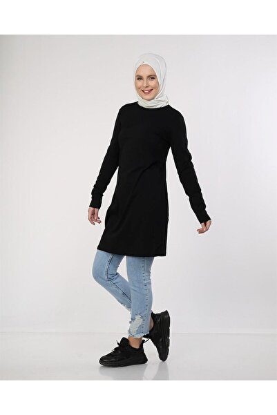 Bwest Doğa Sade Basic Tunic - 06016-1.003 - Black