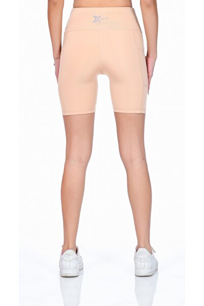 XJOYFİT Athlete Gym Fitness Yoga Plates Cepli̇ High Waist Shorts Leggings Single Bottom