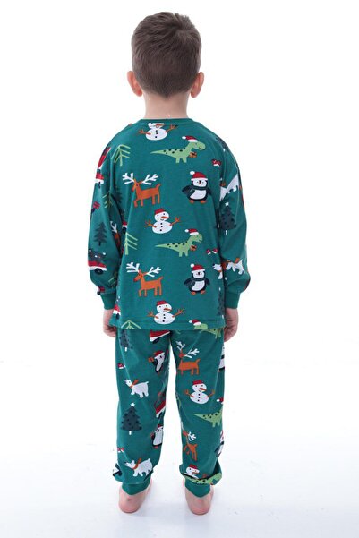 Fidekids Unisex Children's Christmas Pajama Set 100% Cotton