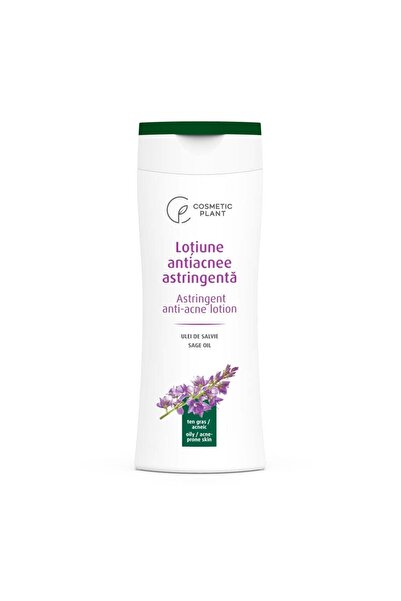 Cosmetic Plant Astringent anti-acne lotion with sage essential oil, 200 ml