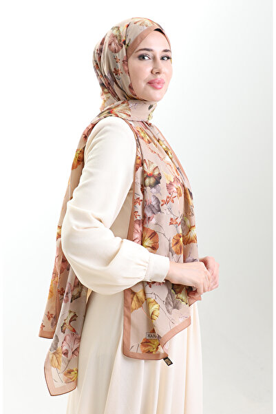 sefamerve Σάλι από βαμβάκι Karaca 82006-06 Καραμέλα Μουστάρδα