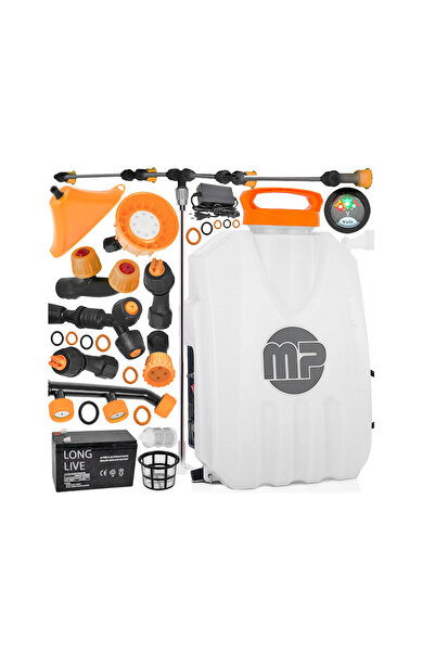 Majster Polska Pulverizator tip rucsac cu acumulator, set duze, capacitate 12...