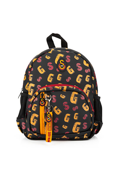 Galatasaray GS YAZI DETAYLI SUNİ DERİ ANAOKUL ÇANTASI