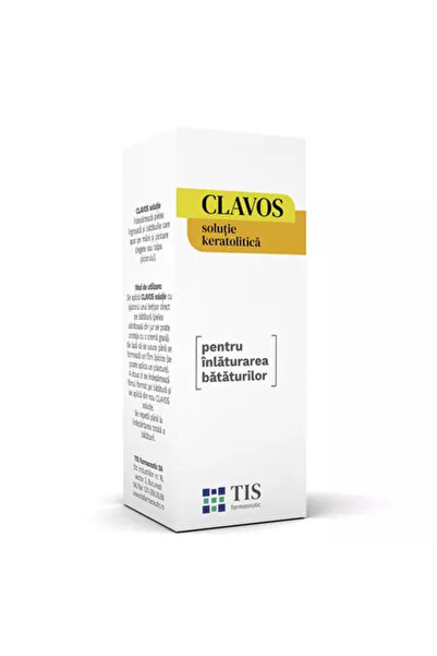Tis Farmaceutic Clavos keratolytic solution for callus removal, 10 ml