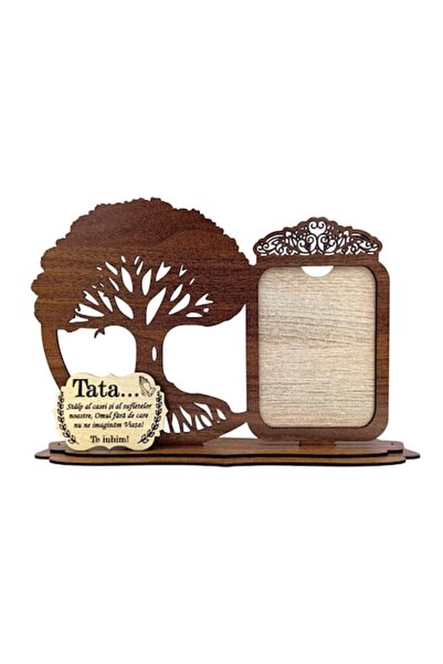 OEM Photo frame Heart and Tree of Life with standard message for Dad, personalized gift – 30x18 cm, wa