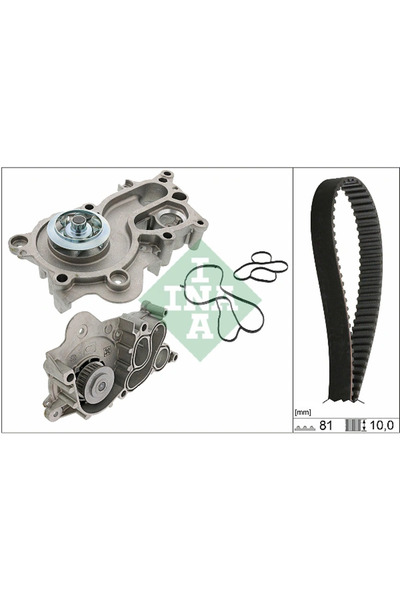 FAG Set Pompa Apa + Curea Dintata Audi A1/A3/Q2 Seat Ateca/Ibiza 4/Leon