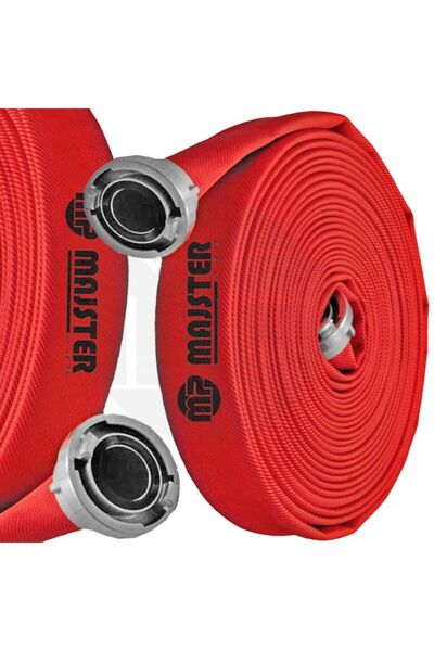 Majster Polska Furtun de incendiu cu cuplaje rapide 1", 20 m, MP 1704