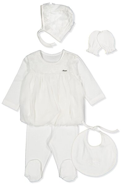 Bebetto طقم زيبين إنترلوك مكون من 5 قطع (السيدة أنجل) إكرو