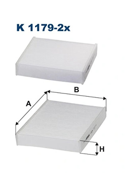 Filtron Filtru Aer Habitaclu Citroen C3 2/DS3 Peugeot 207/208 1