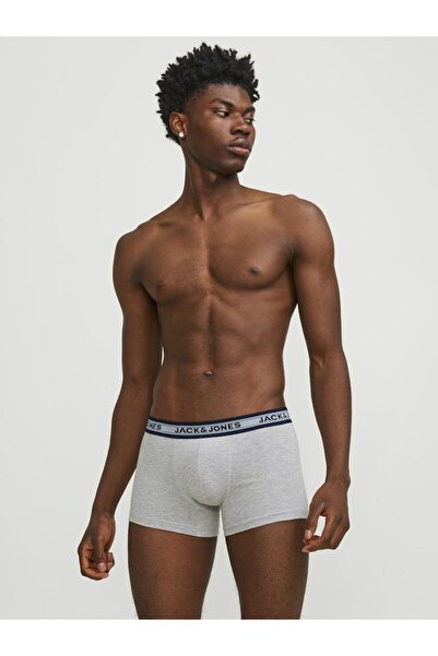 Jack & Jones JACK&JONES Men's Boxer Shorts, 10-pack - JACSOLID, Trunks, Cotton Stretch, Plain Logo