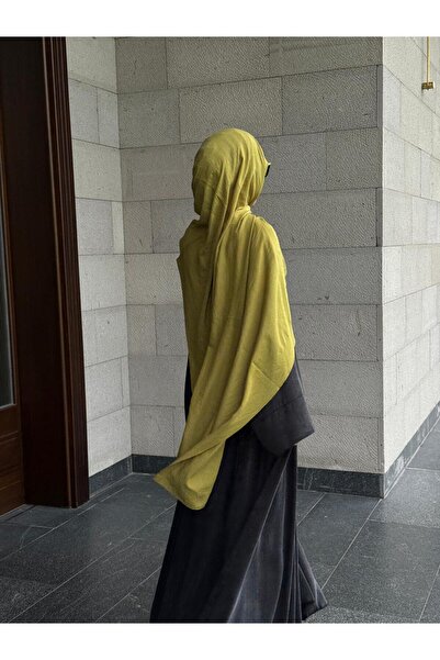 Qalortex Scarf Cotton Soft Shawl - Oil Green