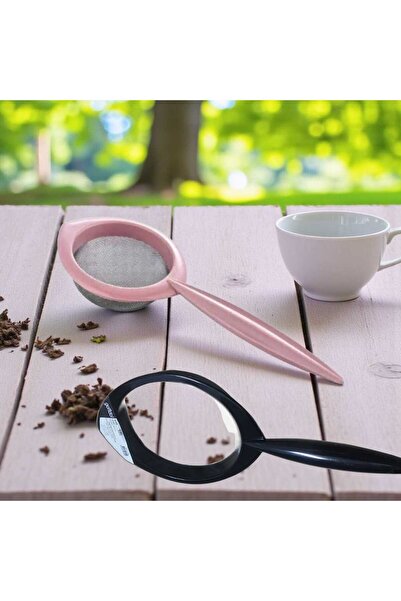 ÇEÇEN HOME 2 Adet Tel Süzgeç Paslanmaz Platin Süzgeç Orta Boy (12 CM ) Metal ...