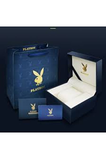 Playboy 3060 Men's Watch Gray – Casual Design, Shock Resistant, Luminous Display, 3ATM