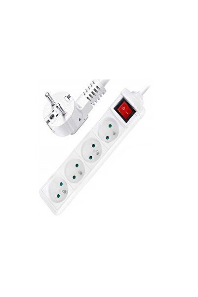 Ondragon Prelungitor cu 4 prize, 1,5 m, 500 W, 16 A, cu împământare, OD 1114 ...