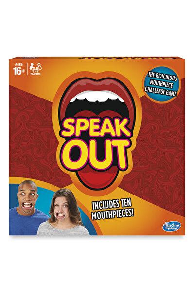 Hasbro Gaming Hasbro Speak Out Includes 10 Mouthpieces 1pc