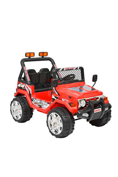 Hecht 56185 Raptor Driver Electric Ride-On Car with Remote, 2 x 6V/10Ah Battery, Lights & Effects