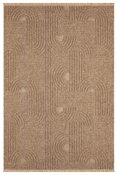 SEYRAN HALI Loopy Kahve Halı Salon Oturma Odası Çocuk Odası Yatak Odası Halısı 623