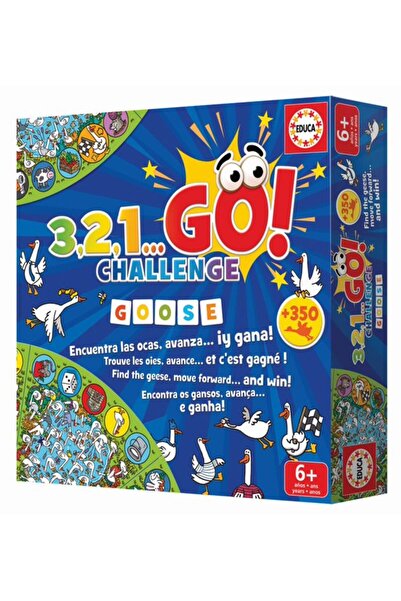 Educa Borras ٣٥٠ ٣،٢،١... انطلق! لغز تحدي الإوزة