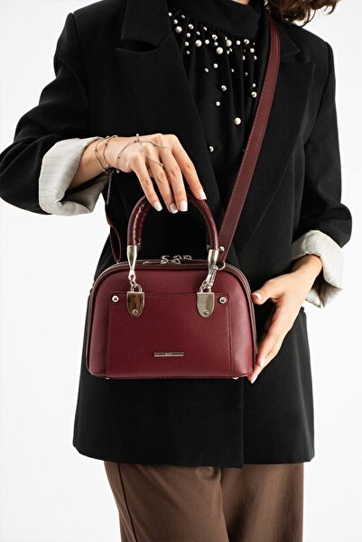 KIRASE حقيبة يد وكتف نسائية ذات 5 أقسام، ذات جودة عالية، مبطنة بحزام مزدوج، مناسبة للاستخدام اليومي