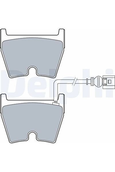 DELPHİ Set Placute Frana Frana Disc Audi A3/Q3/Tt 2013-2020
