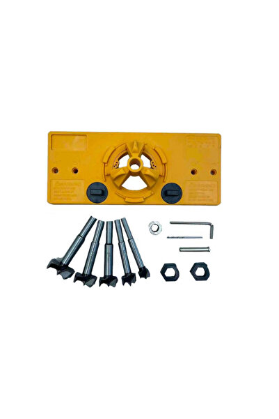 Kraft&dele Set ghidaje găurire pentru balamale, 12 bucăți, KD 11251