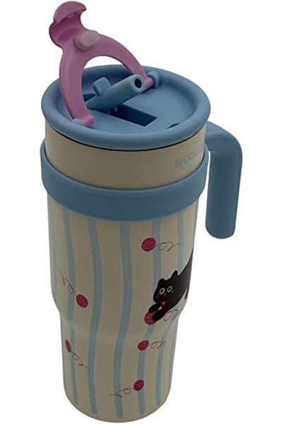 B&D B&D Kids Water Bottle Vaccum Flask 550ml , Blue Color