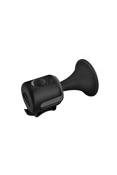 GOLD MARKET Electric bike horn, waterproof, 120 dB, includes 2 CR2032 batteries, Black