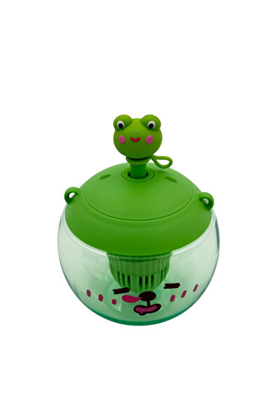 BİNDAWOOD B&D Kids Water Bottle 650ml Frog Design, Green Color