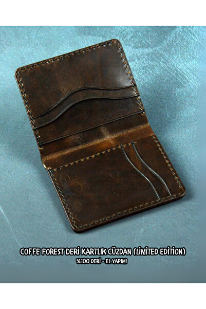 Nicevia Coffe Forest Leather Card Holder Wallet (Limited Edition)
