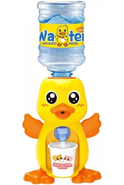 B&D موزع مياه على شكل بطة لطيفة من B & D يتضمن زجاجة وكوبًا