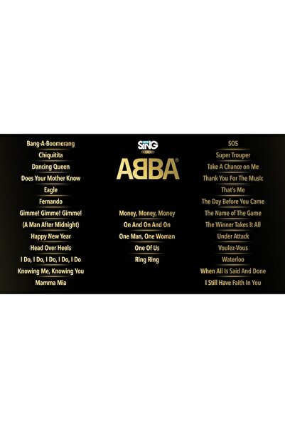 Koch Media Let's Sing ABBA for Xbox One and Xbox Series X